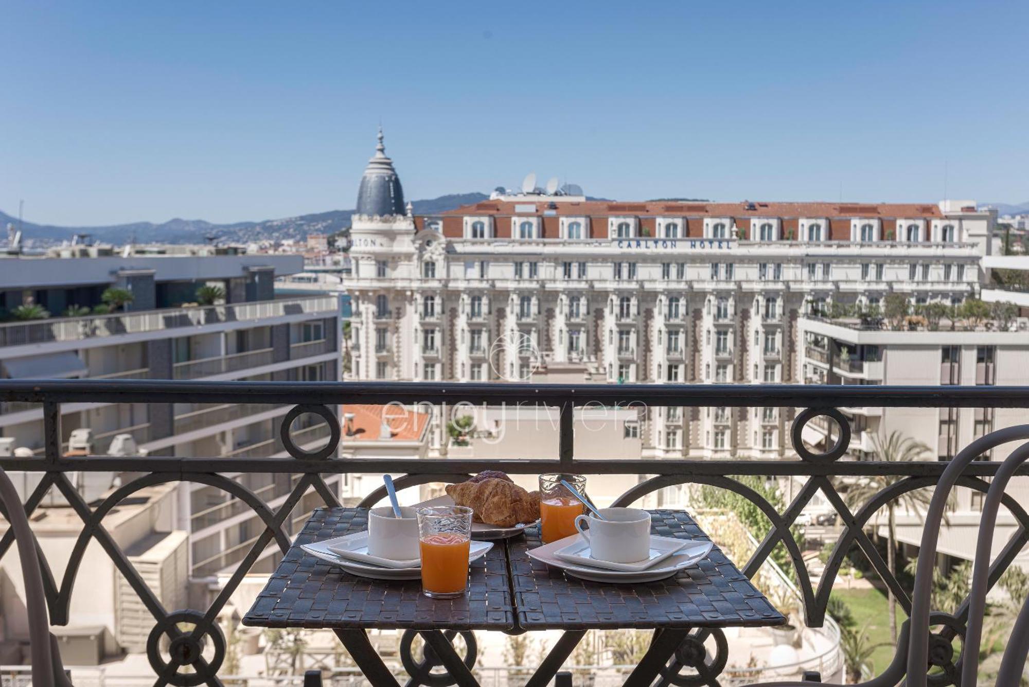 Palais Miramar Suite Art Modern - Derniere Etages Vue Mer - 75M De Confort - En Face Des Plages -Wifi - Clim Cannes Dış mekan fotoğraf