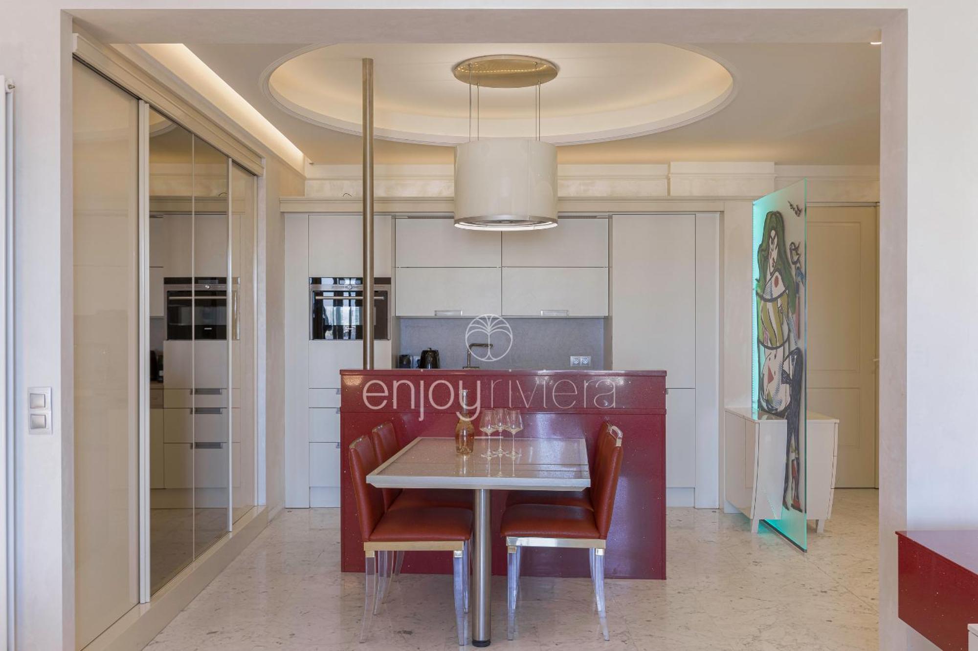 Palais Miramar Suite Art Modern - Derniere Etages Vue Mer - 75M De Confort - En Face Des Plages -Wifi - Clim Cannes Dış mekan fotoğraf
