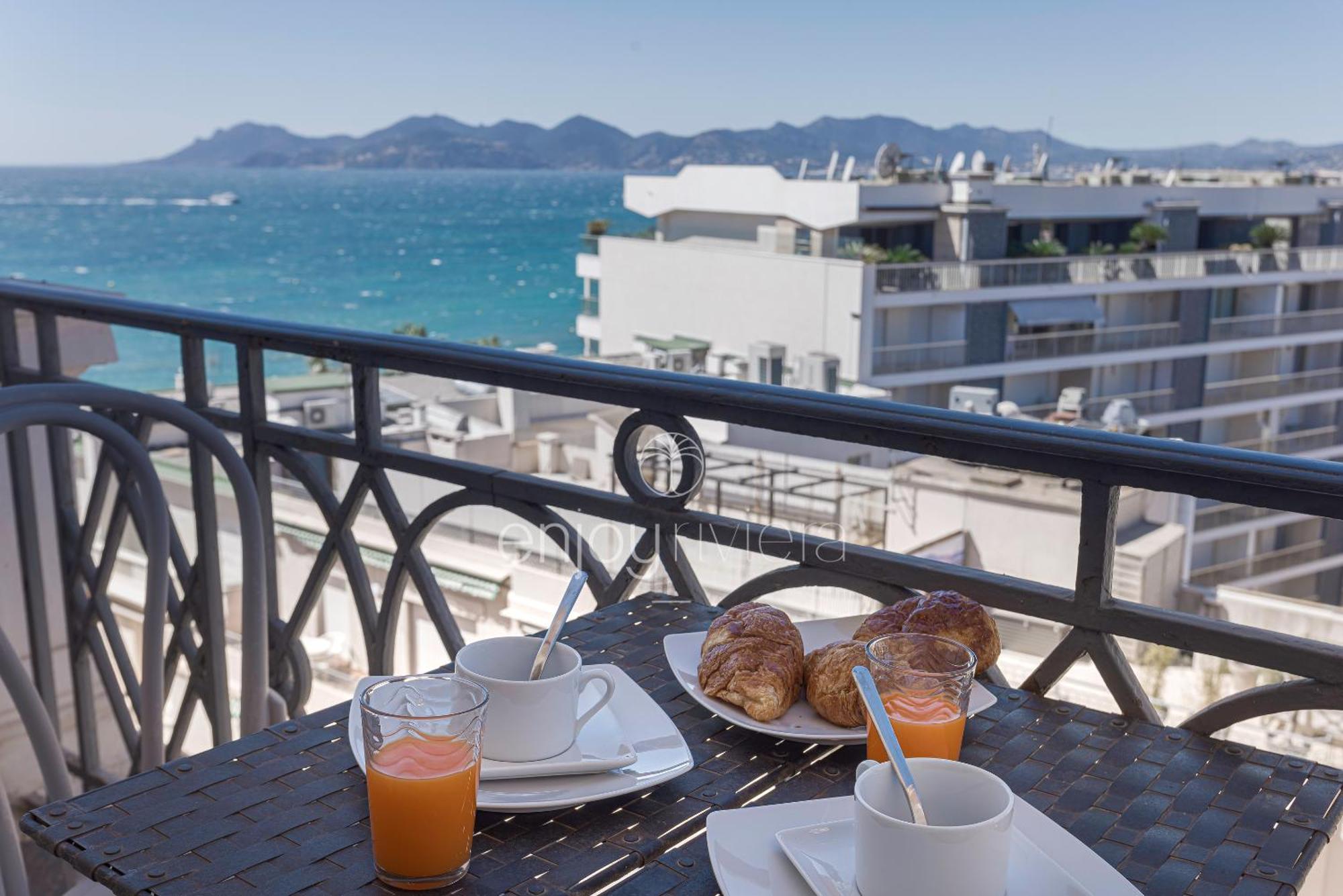 Palais Miramar Suite Art Modern - Derniere Etages Vue Mer - 75M De Confort - En Face Des Plages -Wifi - Clim Cannes Dış mekan fotoğraf